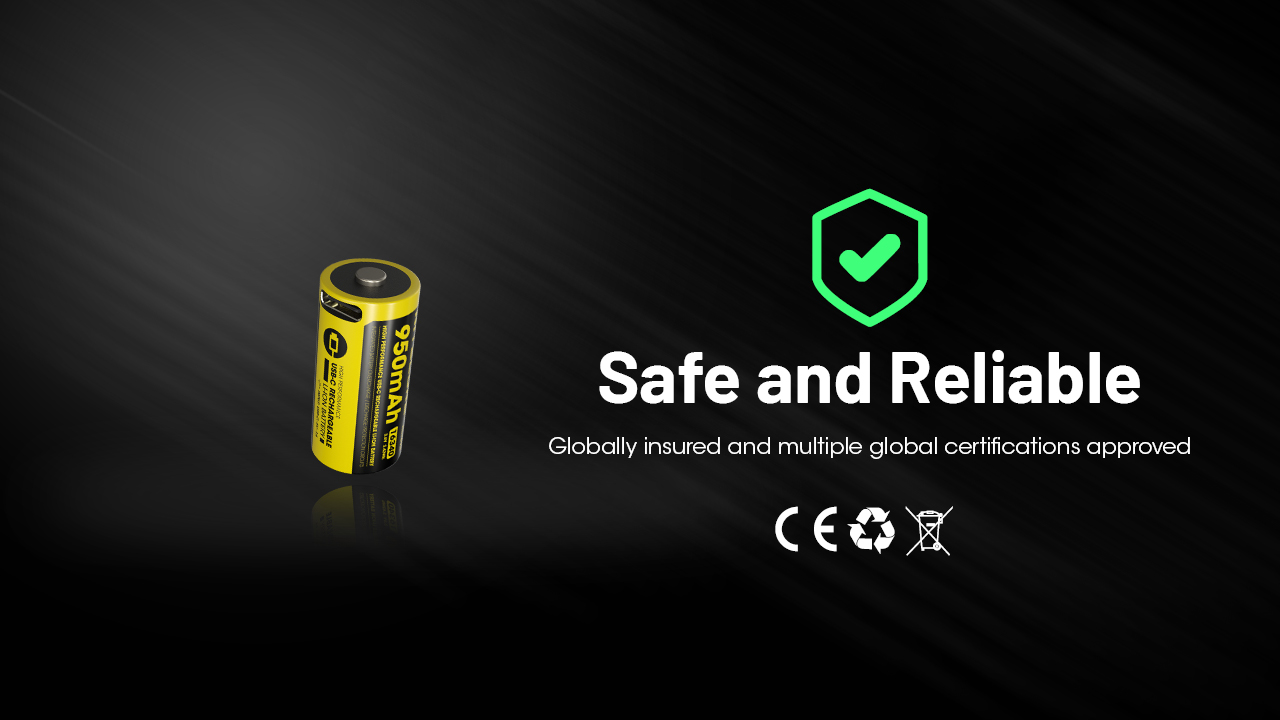 ΜΠΑΤΑΡΙΑ NITECORE 16340 / 950mAh / USB-C / NL169R (τιμή τεμαχίου) – πρόσθετη εικόνα 11