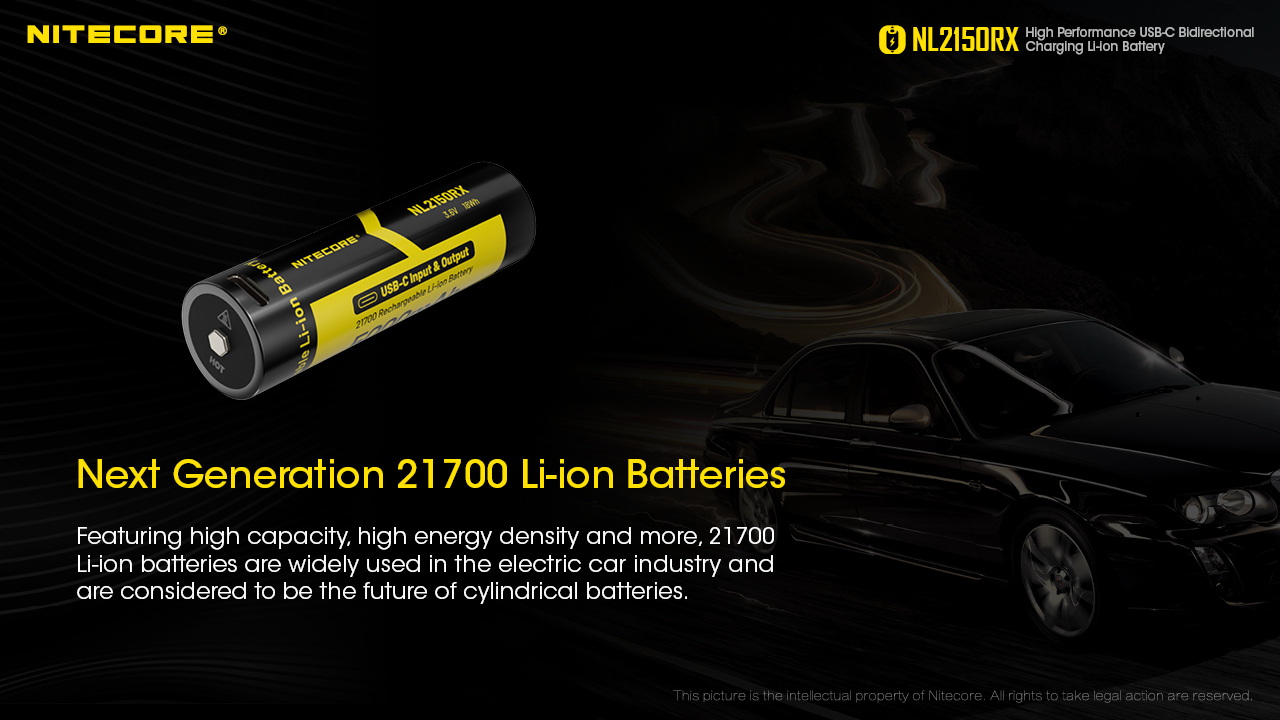 ΜΠΑΤΑΡΙΑ NITECORE 21700 / 5000mAh/ RX, USB-C – πρόσθετη εικόνα 4