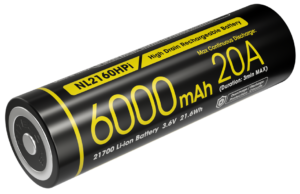 ΜΠΑΤΑΡΙΑ NITECORE 21700 / 6000mAh / HPi (τιμή τεμαχίου)