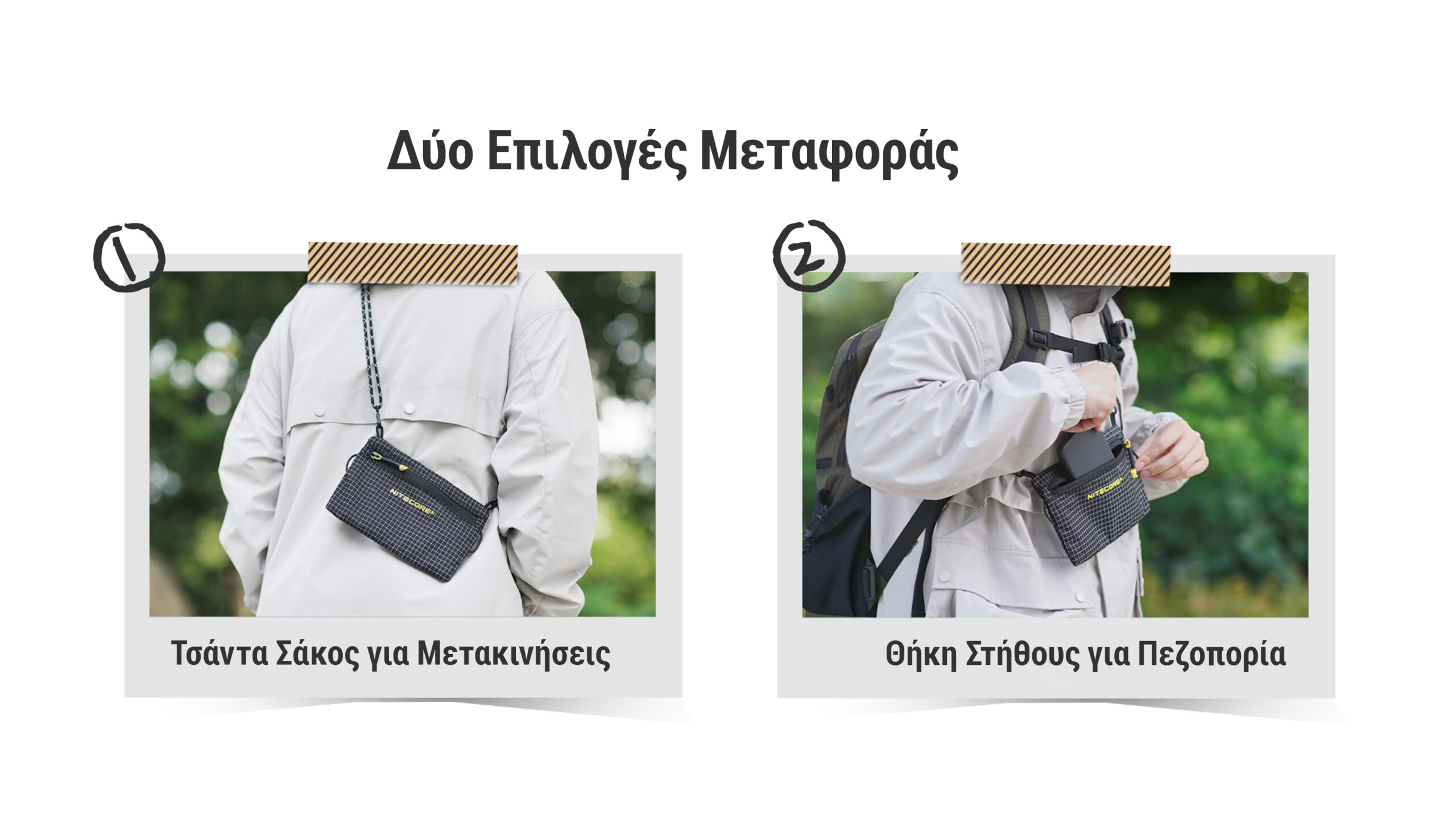 ΤΣΑΝΤΑΚΙ NITECORE NPP01 Mini Outdoor Sacoche Bag – πρόσθετη εικόνα 7
