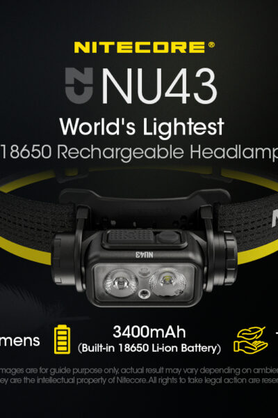 ΦΑΚΟΣ LED NITECORE HEADLAMP NU43, 1400Lm – πρόσθετη εικόνα 1