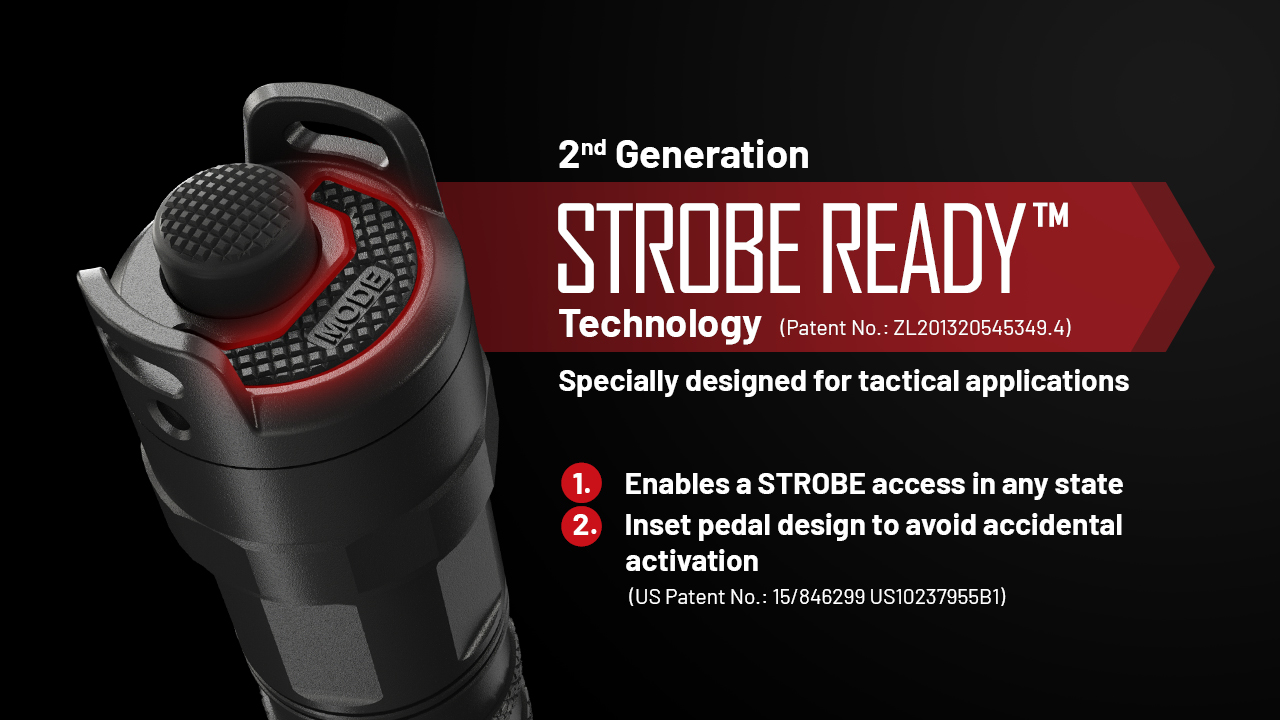 ΦΑΚΟΣ LED NITECORE PRECISE P23i, Tactical, Strobe Ready, 3000lm – πρόσθετη εικόνα 5