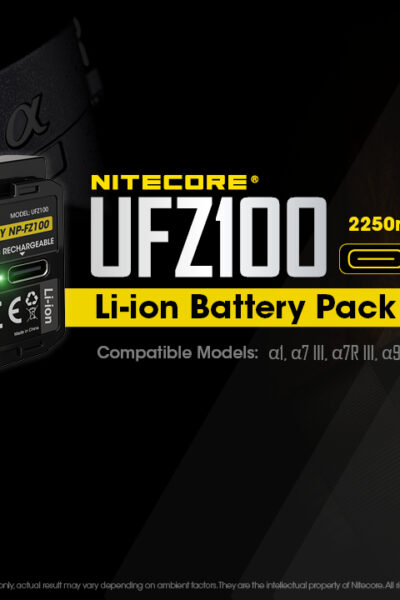 ΜΠΑΤΑΡΙΑ NITECORE for SONY UFZ-100, 7.2V, 2250mAh, 16.2Wh – πρόσθετη εικόνα 1