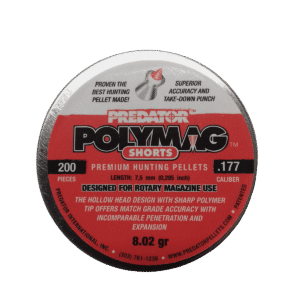Pellets JSB POLYMAG-PREDATOR SHORTS 4,5mm (.177Cal) / 200pcs