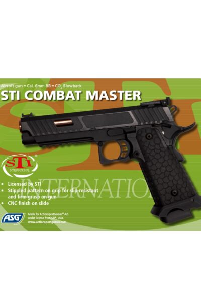 ΠΙΣΤΟΛΙ SOFT GBB, ASG, CO2, MS, STI® Combat Master – πρόσθετη εικόνα 1