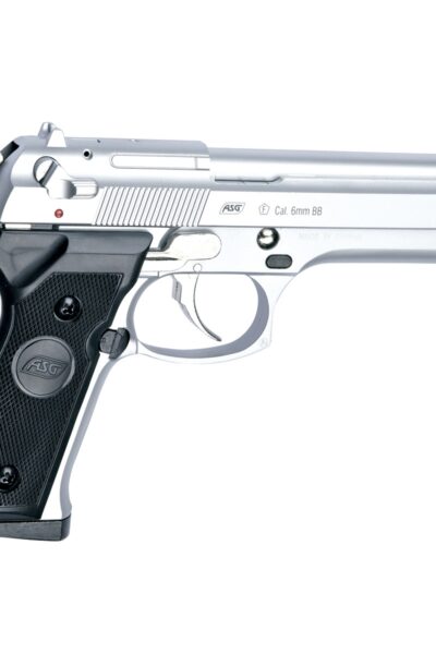 ΠΙΣΤΟΛΙ SOFT GNB, ASG, M92F, Hop-up, Silver-Black – πρόσθετη εικόνα 1
