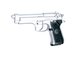 ΠΙΣΤΟΛΙ SOFT GNB, ASG, M92F, Hop-up, Silver-Black