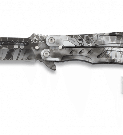 ΣΟΥΓΙΑΣ ALBAINOX, Black Python Balisong, blade 10.5cm