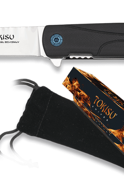 ΣΟΥΓΙΑΣ TOKISU pocket knife. G10/CNC . Blade 7cm, 18681