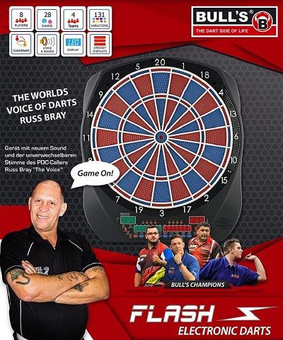 ΣΤΟΧΟΣ DART BULL'S Flash RB Sound Elektronik Dartboard – πρόσθετη εικόνα 1
