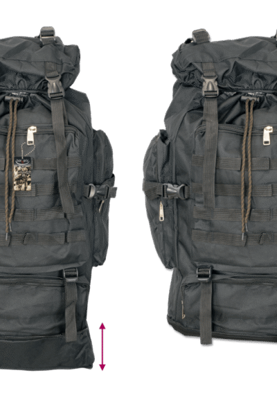 Σακίδιο πλάτης BARBARIC, Backpack. Black, 60 lt, 34936-NE