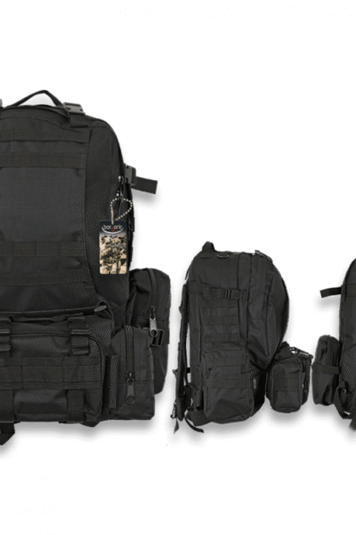 Σακίδιο πλάτης BARBARIC, Backpack. Black. 50 lt, 34881-NE