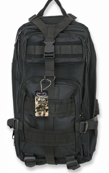 Σακίδιο πλάτης BARBARIC Black 30l, 34877-NE