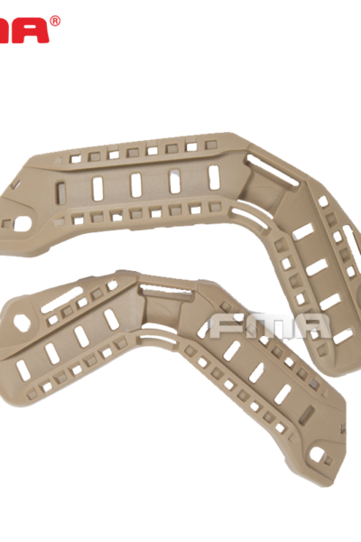 Ράγες Κράνους Σετ, PowerPath ARC Rail system, FMA, Dark Earth – πρόσθετη εικόνα 1