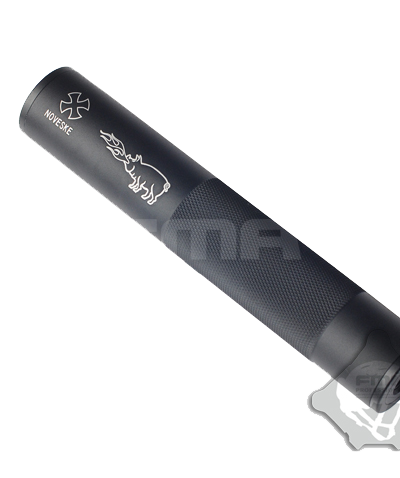 ΠΡΟΕΚΤΑΣΗ ΚΑΝΗΣ, long Type Silencer, FMA, Black