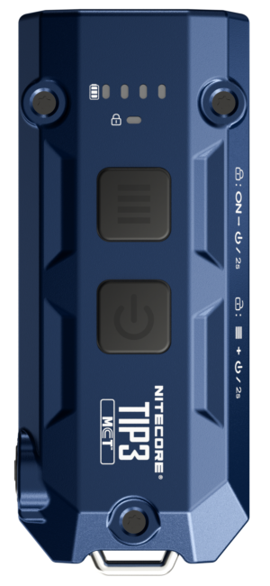 ΦΑΚΟΣ LED NITECORE TIP3, Μπρελόκ, Rechargeable, Blue