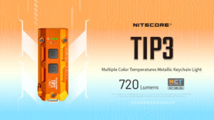 ΦΑΚΟΣ LED NITECORE TIP3, Μπρελόκ, Rechargeable, Blue – πρόσθετη εικόνα 1