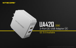 ΤΡΟΦΟΔΟΤΙΚΟ USB, NITECORE UA42Q Quick charge 3.0 – πρόσθετη εικόνα 1