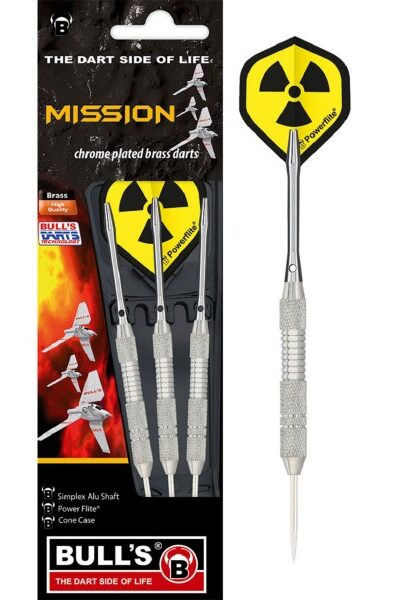 ΒΕΛΑΚΙΑ DART BULL'S, Steel Darts, Mission, 22g – πρόσθετη εικόνα 1