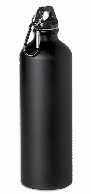 ΥΔΡΟΔΟΧΕΙΟ Aluminium, Black, 800ml, Mod.5491
