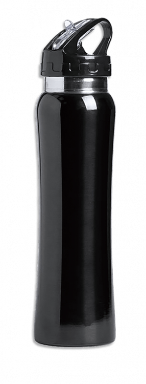 ΥΔΡΟΔΟΧΕΙΟ Stainless Steel, Black, 800ml, Mod.6280