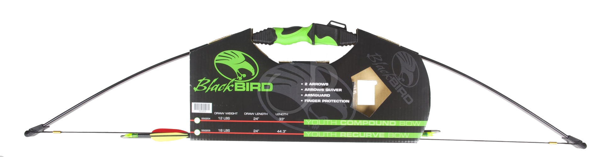 ΤΟΞΟ BLACKBIRD FIBER GLASS 112cm/18lbs, PRO Pack – πρόσθετη εικόνα 4
