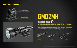 ΒΑΣΗ ΦΑΚΟΥ NITECORE GM02MH Magnetic,High – πρόσθετη εικόνα 1