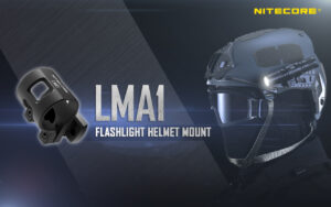 ΒΑΣΗ ΦΑΚΟΥ NITECORE LMA1, για rail system κρανους – πρόσθετη εικόνα 1