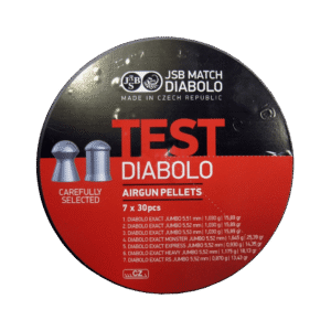 Pellets JSB EXACT TEST JUMBO 5.5mm, 7Χ30