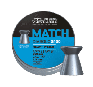Pellets JSB MATCH DIABOLO BLUE 4.50mm / 500,S100 for Rifles