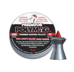 Pellets JSB POLYMAG-PREDATOR 5,5mm (.22cal) / 200pcs