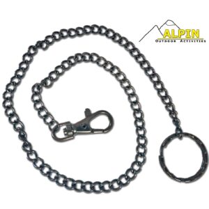 Αλυσιδα κλειδιων 51mm Με Κρικο Black Plated