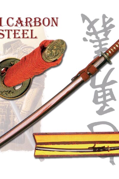 Σπαθι Samurai κοκκινο με Θηκη