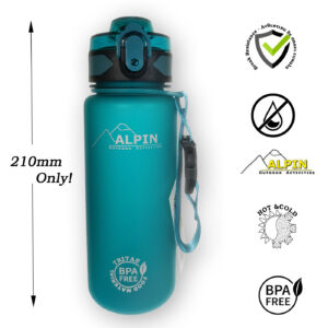 Καινούργιας σχεδίασης Παγούρι 500ml v2 Alpin Outdoor Compact-Aqua
