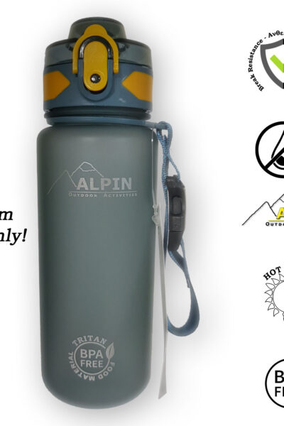 Καινούργιας σχεδίασης Παγούρι 500ml v2 Alpin Outdoor Compact-Blue