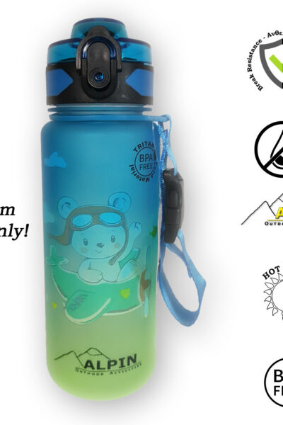 Καινούργιας σχεδίασης Παγουρίνο 500ml v2 Alpin Outdoor kids