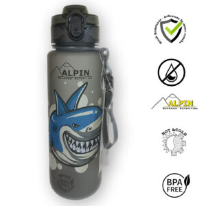 Παγούρι 630ml v2 Alpin Outdoor kids Light - Tritan - Shark
