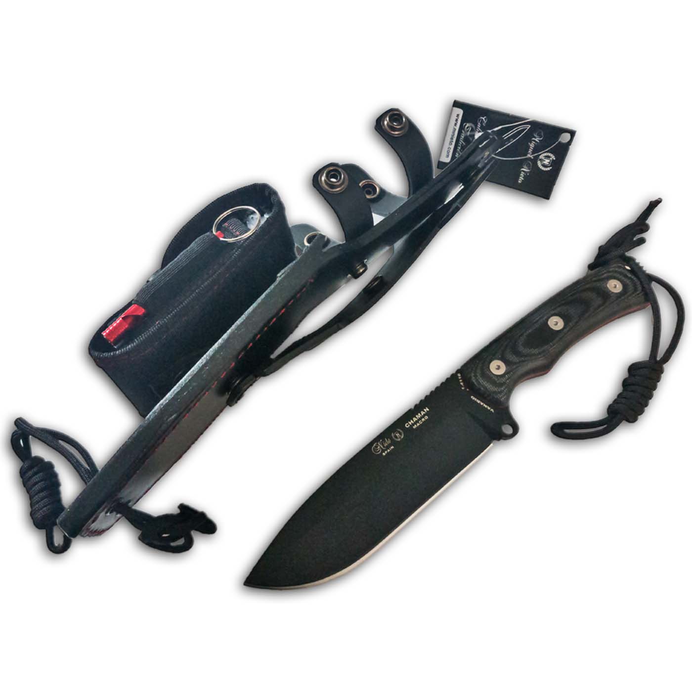 Miguel Nieto Chaman Macro - VANADIUM1.4116 - KIT PLUS sheath