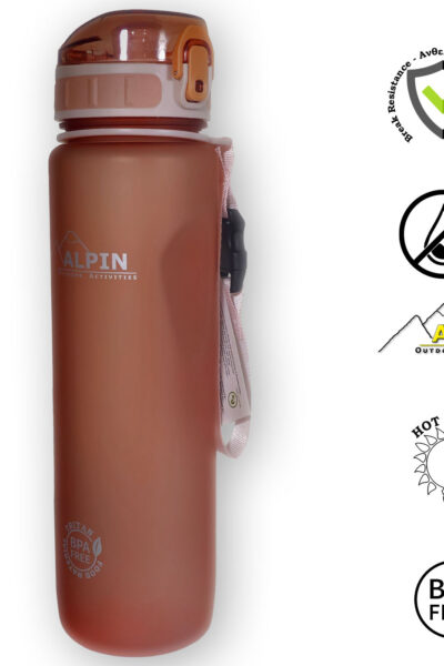 Παγούρι 1000ml v2 Alpin Outdoor Combo - Tritan - Orange
