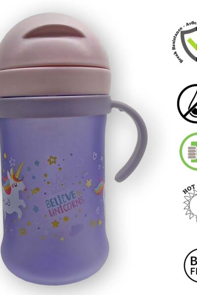 Παγούρι 450ml Alpin kids 2 NoSpill με καλαμακι - Unicorn