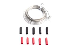 Wire, silver plated, 2metres