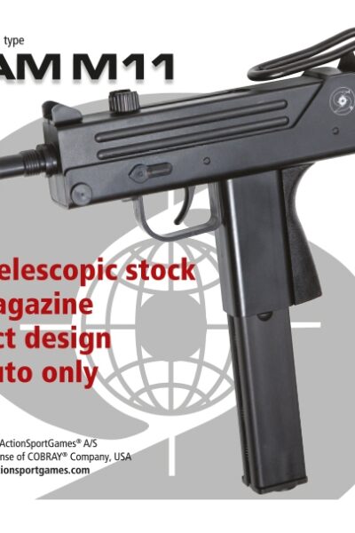 ΑΕΡΟΒΟΛΟ ASG INGRAM M11,GNB, 4.5mm – πρόσθετη εικόνα 1
