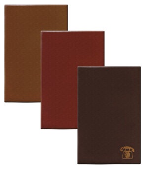202 Leather phone book