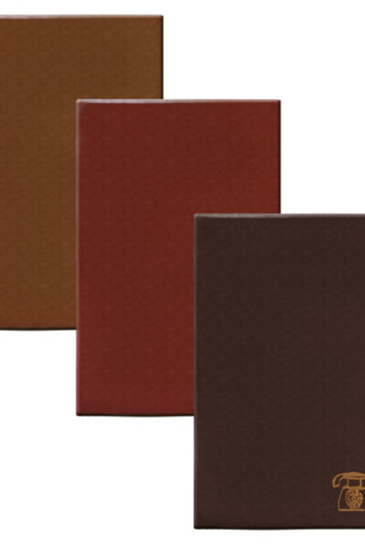 202 Leather phone book