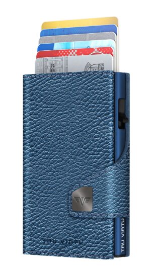 ΠΟΡΤΟΦΟΛΙ TRU VIRTU CLICK & SLIDE METALLIC NAVY
