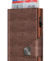 ΠΟΡΤΟΦΟΛΙ TRU VIRTU CLICK & SLIDE METALLIC BROWN