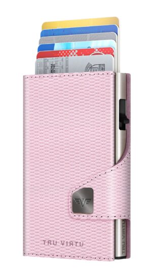 ΠΟΡΤΟΦΟΛΙ TRU VIRTU CLICK & SLIDE RHOMBUS ROSE