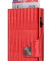 ΠΟΡΤΟΦΟΛΙ TRU VIRTU CLICK & SLIDE RHOMBUS CORAL/RED