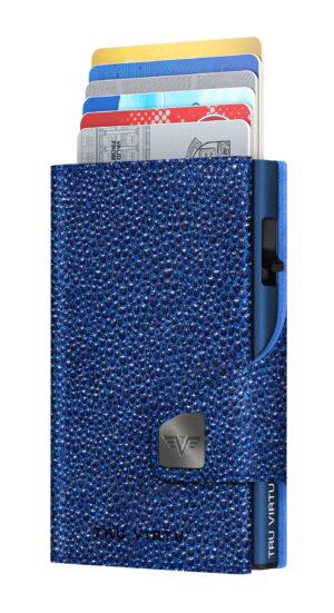 ΠΟΡΤΟΦΟΛΙ TRU VIRTU CLICK & SLIDE STING RAY BLUE/TITAN