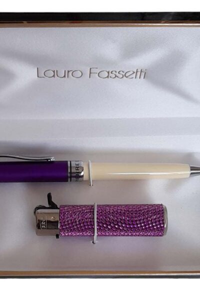 Set pen with lighter